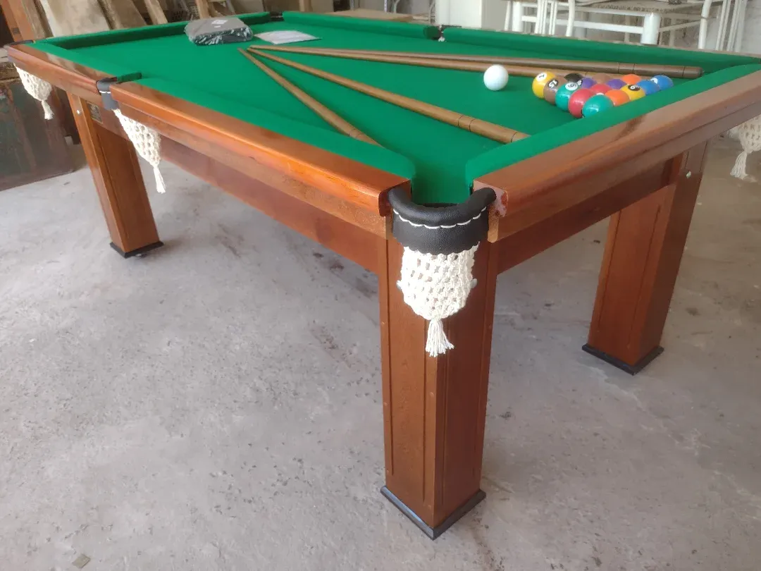 Mais uma mesa entregue!!
Mesa modelo residencial de redinha!!
Tamanho 2.25 x 1.25!!
Fabricada toda e