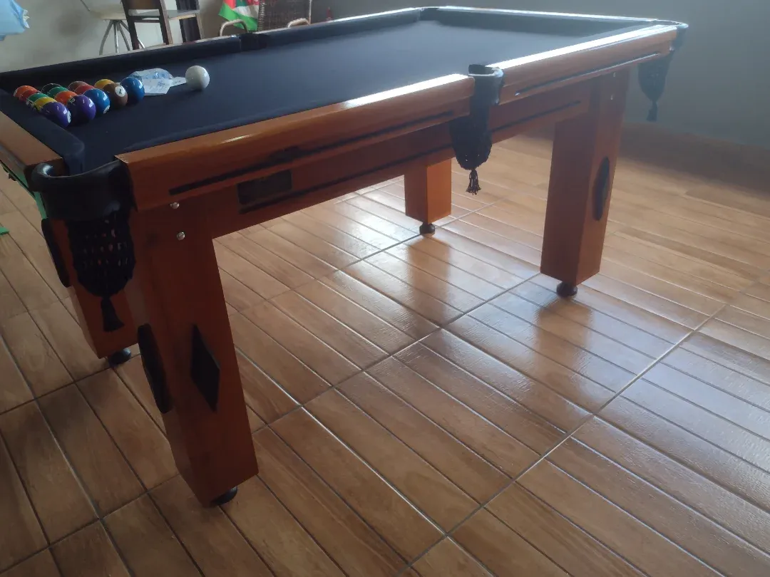 Mais uma mesa entregue!!
Nosso modelo lançamento!!
Jumbo!!
Tamanho 1.70!!
Tampo em pedra de ardósia 